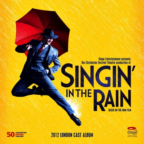 Various – Singin' In The Rain (2012 London Cast Album) vinyl cover art