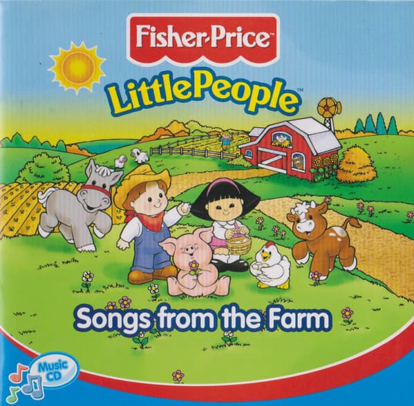 Fisher Price Little People – Songs From The Farm vinyl cover art