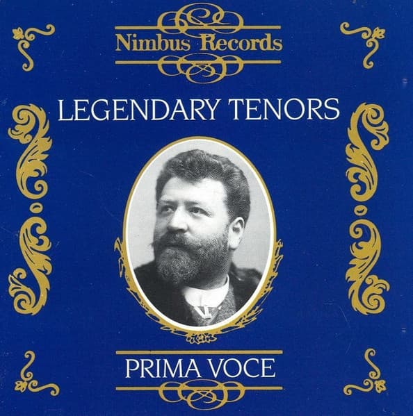 Various – Legendary Tenors - Prima Voce vinyl cover art