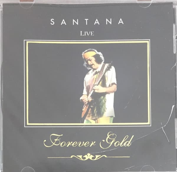 Santana – Live: Forever Gold vinyl cover art
