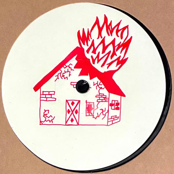Andrea Merea – House - The Roof Is On Acid Ep vinyl cover art