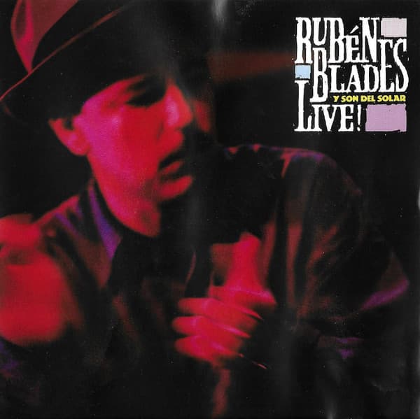 Son Del Solar Ruben Blades – Live! vinyl cover art