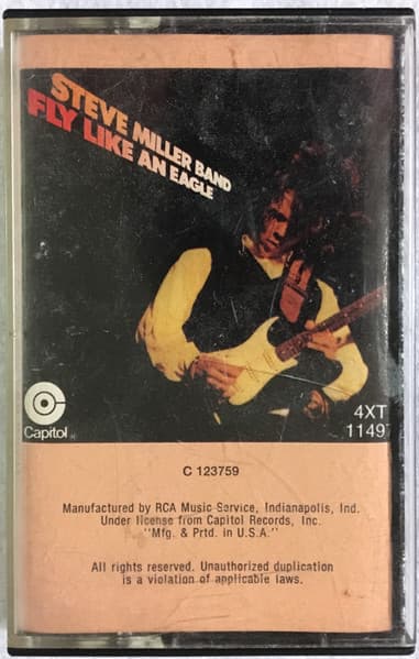 Steve Miller Band – Fly Like An Eagle vinyl cover art
