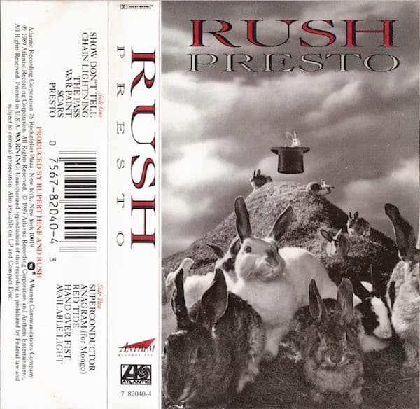 Rush – Presto vinyl cover art