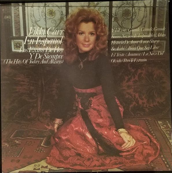 Vikki Carr – Vikki Carr En EspañOl: Los Exitos De Hoy Y De Siempre (The Hits Of Today And Always) vinyl cover art