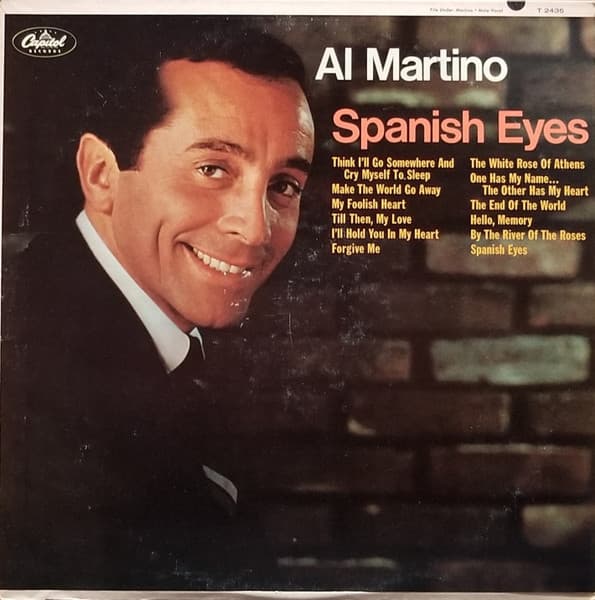 Al Martino – Spanish Eyes vinyl cover art