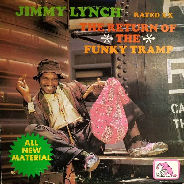 Jimmy Lynch (3) – The Return Of The Funky Tramp vinyl cover art