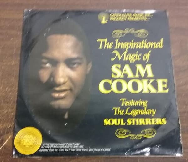 The Soul Stirrers Sam Cooke – The Inspirational Magic Of Sam Cooke vinyl cover art