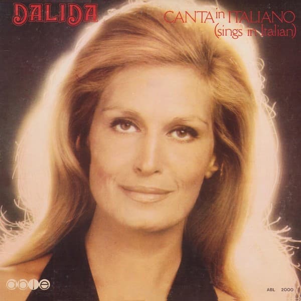 Dalida – Canta In Italiano (Sings In Italian) vinyl cover art
