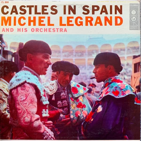Michel Legrand Et Son Orchestre – Castles In Spain vinyl cover art
