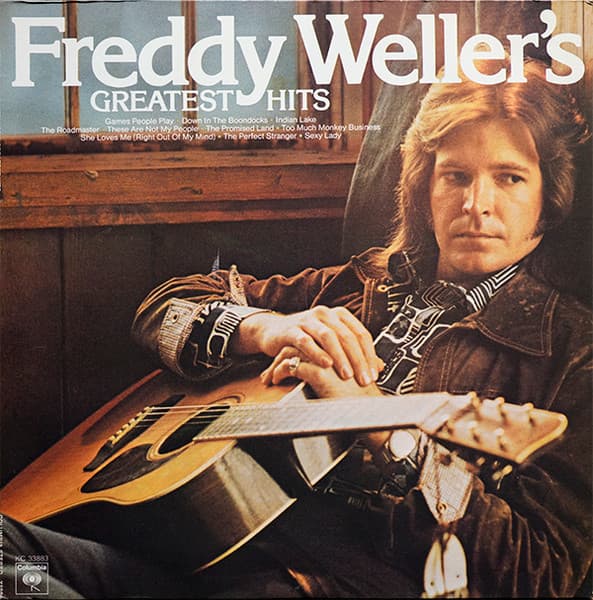 Freddy Weller – Freddy Weller'S Greatest Hits vinyl cover art