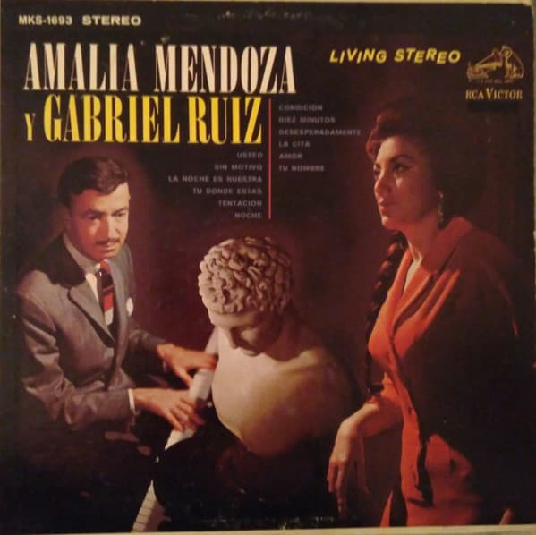 Amalia Mendoza – Amalia Mendoza Y Gabriel Ruiz vinyl cover art