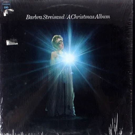 Barbra Streisand – A Christmas Album vinyl cover art