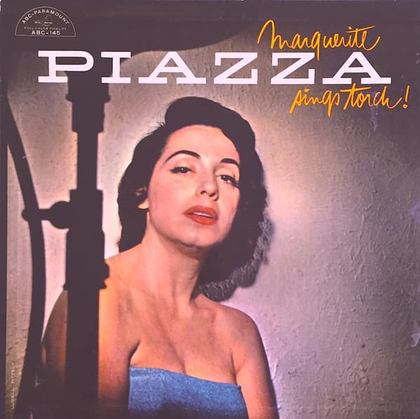 Marguerite Piazza – Sings Torch vinyl cover art