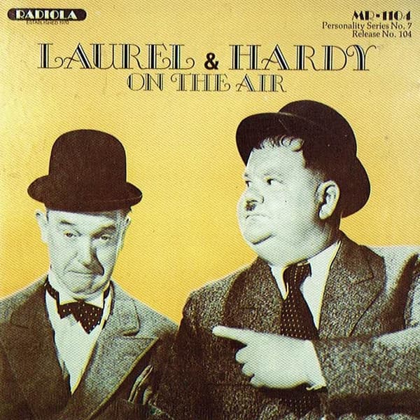 Laurel & Hardy – Laurel & Hardy On The Air vinyl cover art