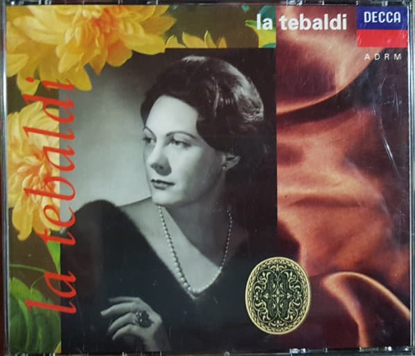 Renata Tebaldi – La Tebaldi vinyl cover art