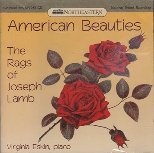 Virginia Eskin – American Beauties: The Rags Of Joseph Lamb vinyl cover art