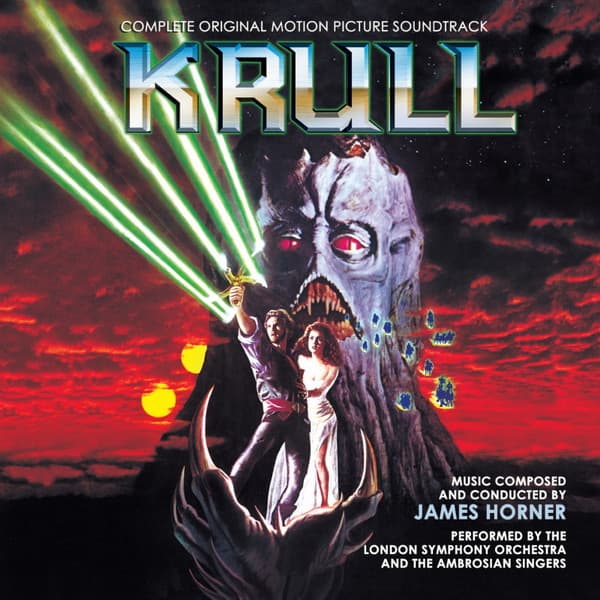 James Horner – Krull (Complete Original Motion Picture Soundtrack) vinyl cover art