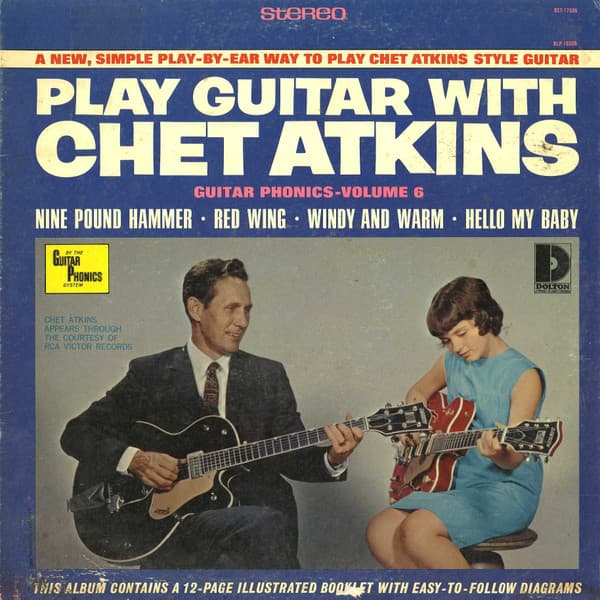 Chet Atkins – Play Guitar With Chet Atkins - Guitar Phonics Volume 6 vinyl cover art