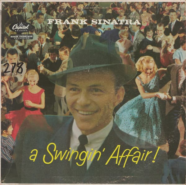 Frank Sinatra – A Swingin' Affair! vinyl cover art