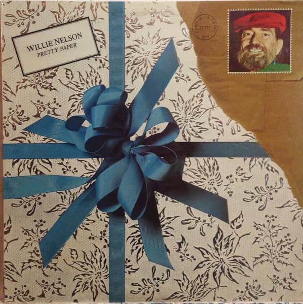 Willie Nelson – Pretty Paper vinyl cover art