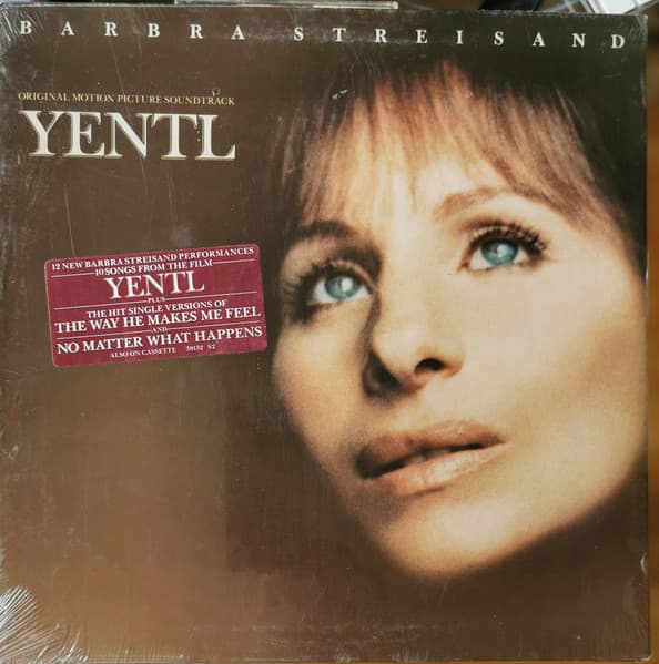 Barbra Streisand – Yentl - Original Motion Picture Soundtrack vinyl cover art
