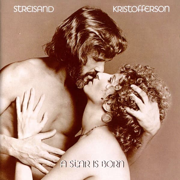 Kris Kristofferson Barbra Streisand – A Star Is Born vinyl cover art