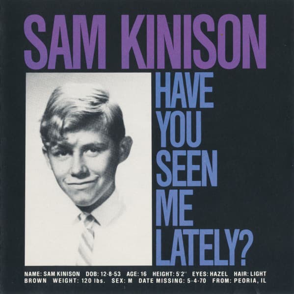 Sam Kinison – Have You Seen Me Lately? vinyl cover art