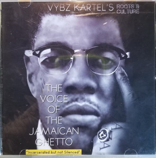 Vybz Kartel – Voice Of The Jamaican Ghetto vinyl cover art