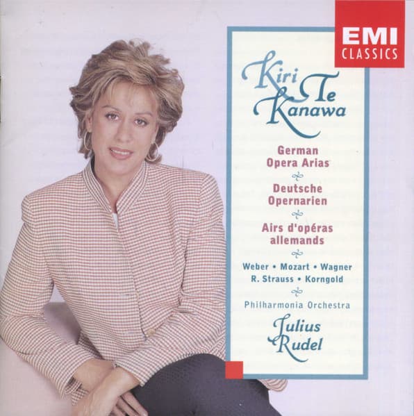 Kiri Te Kanawa – German Opera Arias vinyl cover art