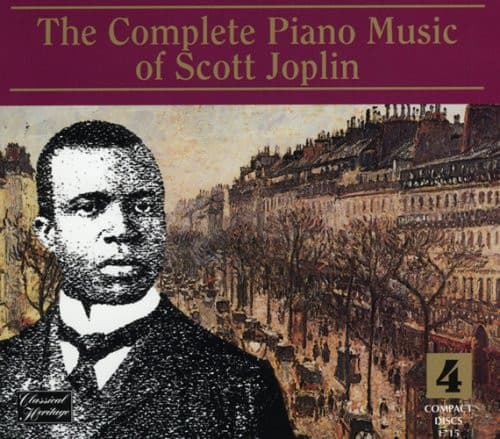 Scott Joplin – The Complete Piano Music Of Scott Joplin vinyl cover art