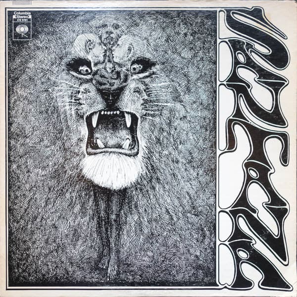 Santana – Santana vinyl cover art