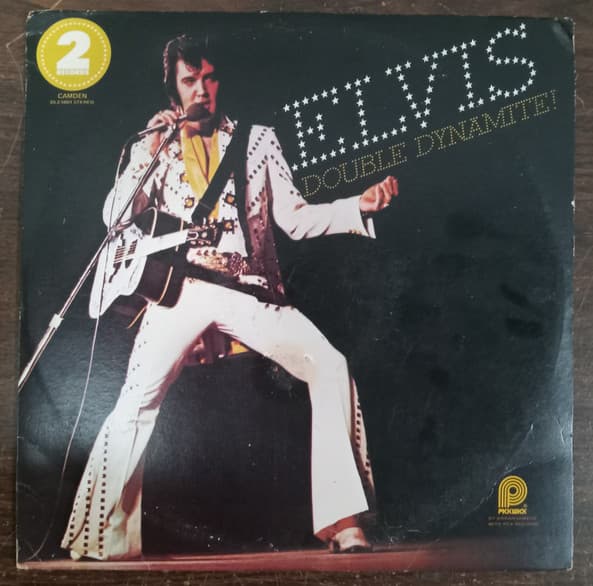 Elvis Presley – Double Dynamite! vinyl cover art