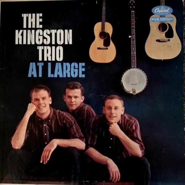 Kingston Trio – At Large vinyl cover art