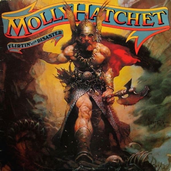 Molly Hatchet – Flirtin' With Disaster vinyl cover art