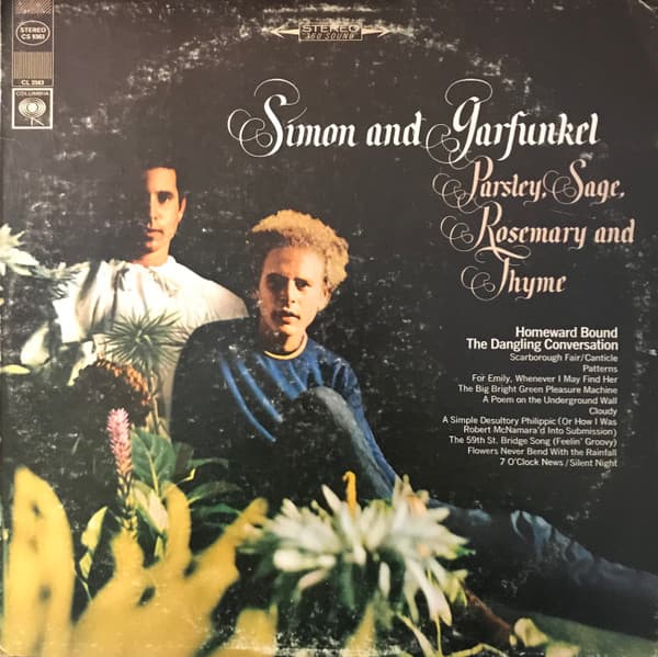 Simon & Garfunkel – Parsley, Sage, Rosemary And Thyme vinyl cover art