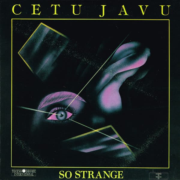 Cetu Javu – Synth-Pop - So Strange vinyl cover art