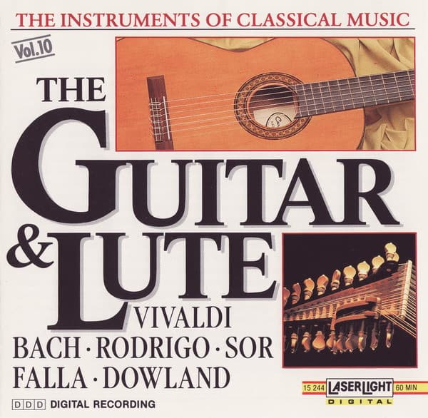 Various – The Guitar & Lute vinyl cover art