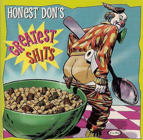 Various – Honest Don'S Greatest Shits vinyl cover art