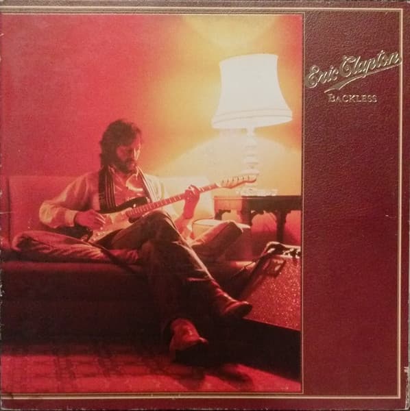 Eric Clapton – Backless vinyl cover art