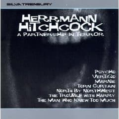 Bernard Herrmann – Hermann/Hitchcock: A Partnership In Terror vinyl cover art