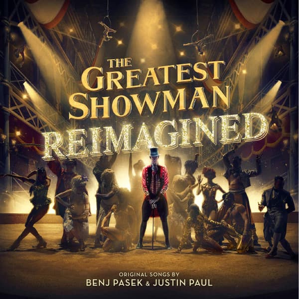 Various – The Greatest Showman Reimagined vinyl cover art