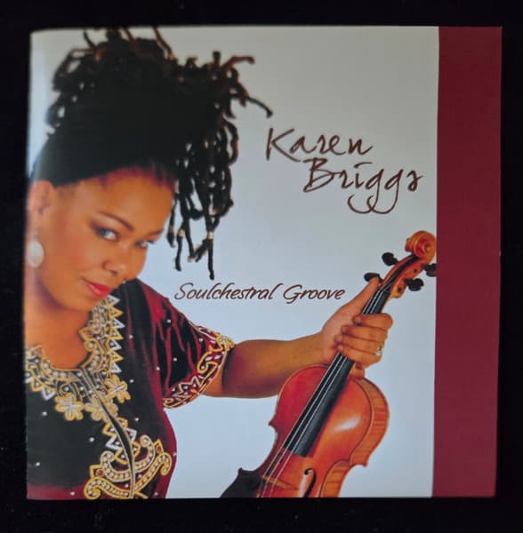 Karen Briggs – Soulchestral Groove vinyl cover art