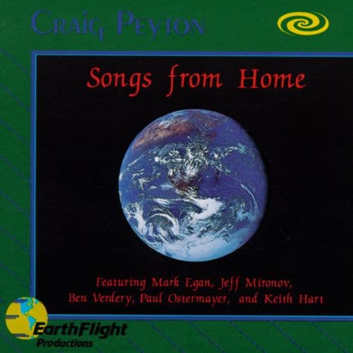 Craig Peyton – Songs From Home vinyl cover art