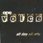 One Voice – All Day All Nite vinyl cover art