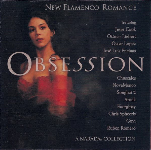 Various – Obsession (New Flamenco Romance) vinyl cover art