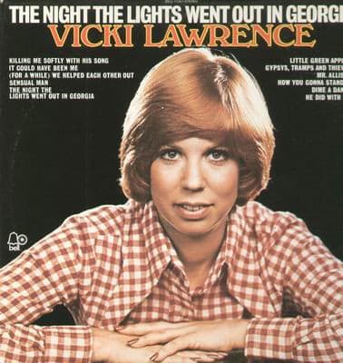 Vicki Lawrence – The Night The Lights Went Out In Georgia vinyl cover art