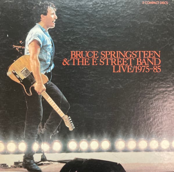 Bruce Springsteen & The E-Street Band – 1975-85 vinyl cover art