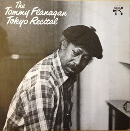 Tommy Flanagan Trio – The Tommy Flanagan Tokyo Recital vinyl cover art