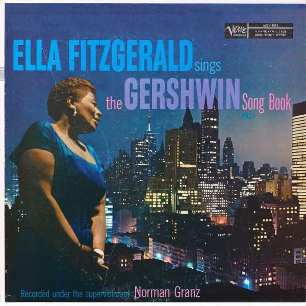 Ella Fitzgerald – Ella Fitzgerald Sings The Gershwin Song Book Vol. 1 vinyl cover art